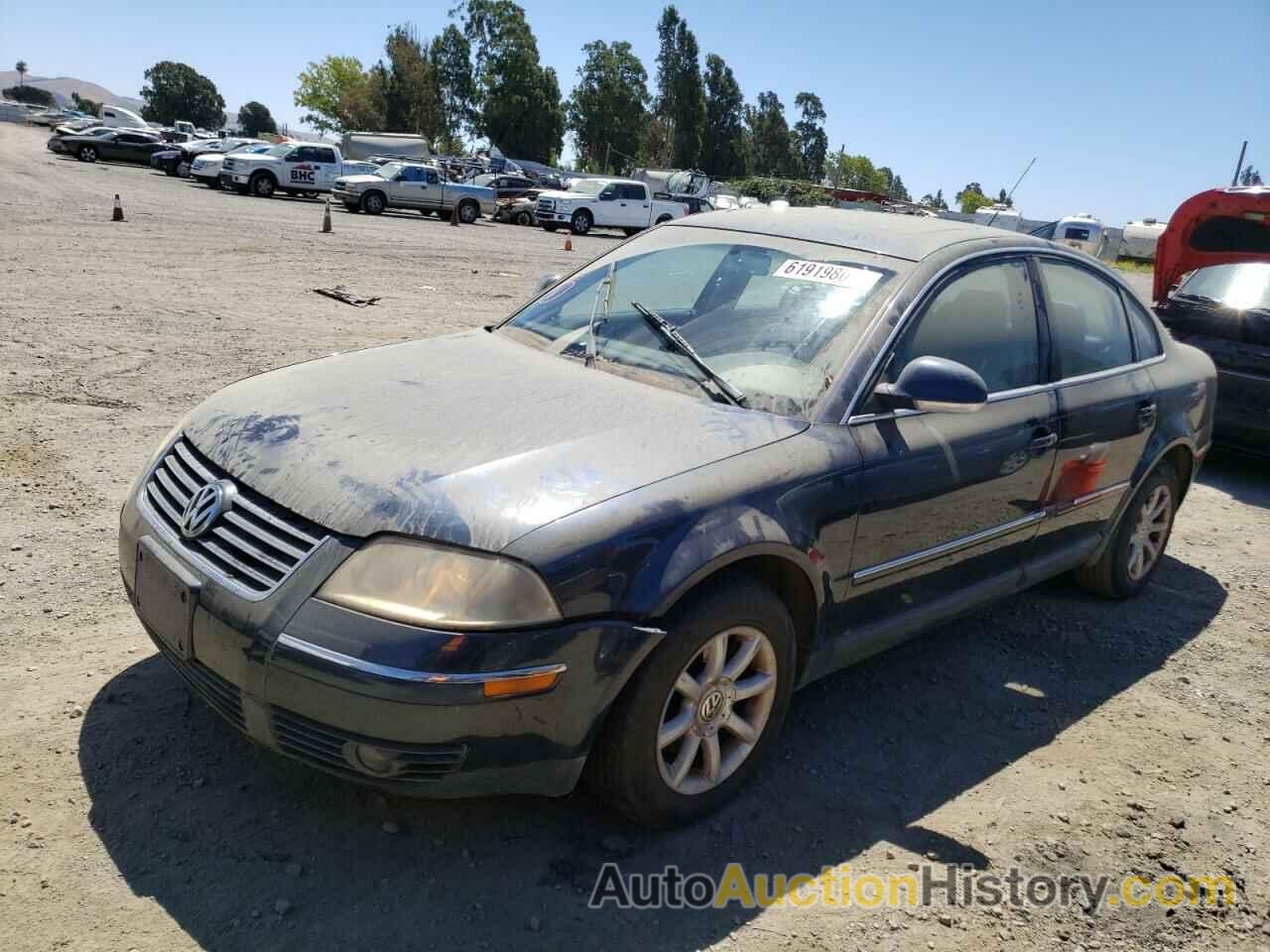 2004 VOLKSWAGEN PASSAT GLS TDI, WVWPE63B64E317161