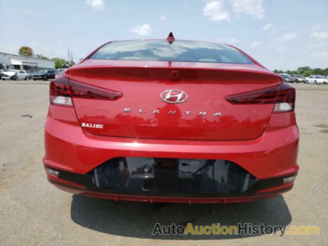 HYUNDAI ELANTRA SEL, KMHD84LF6LU017458