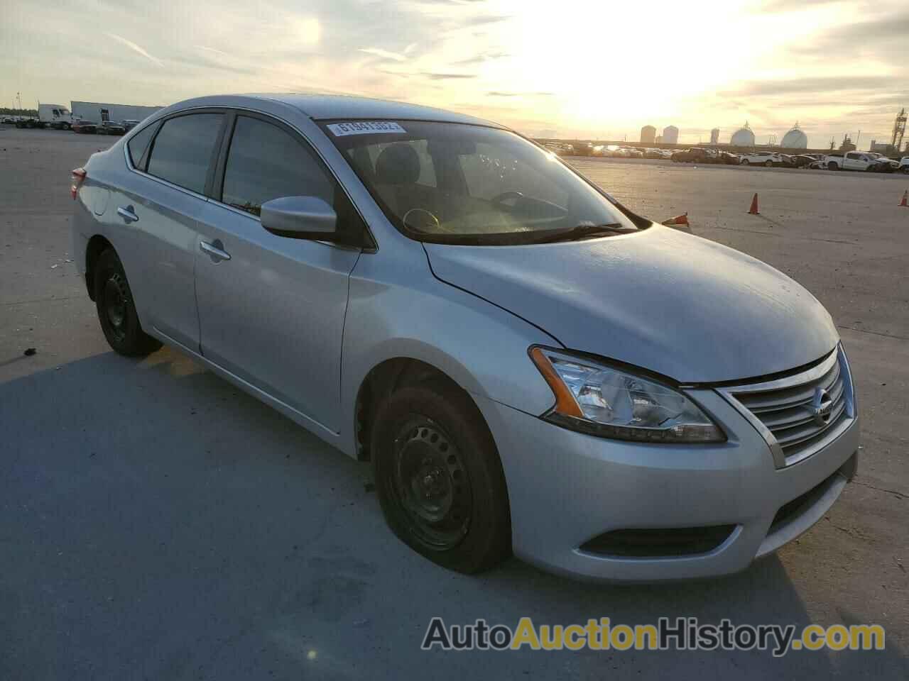 2015 NISSAN SENTRA S, 3N1AB7AP8FL642452