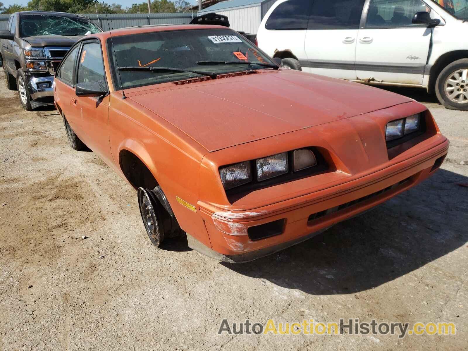 1986 PONTIAC SUNBIRD SE, 1G2JD7700G7511236