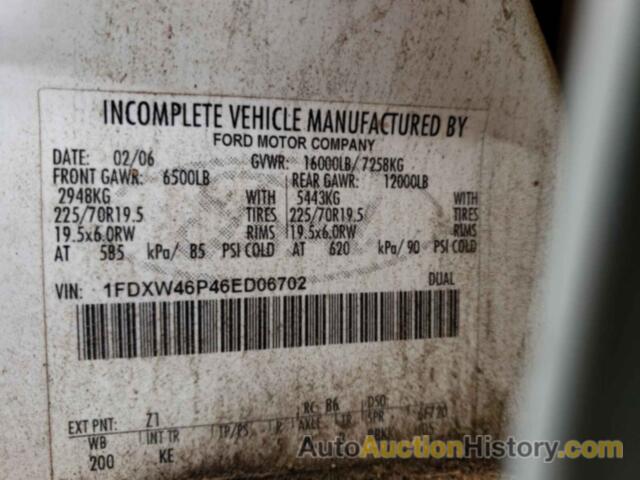 FORD F450 SUPER DUTY, 1FDXW46P46ED06702