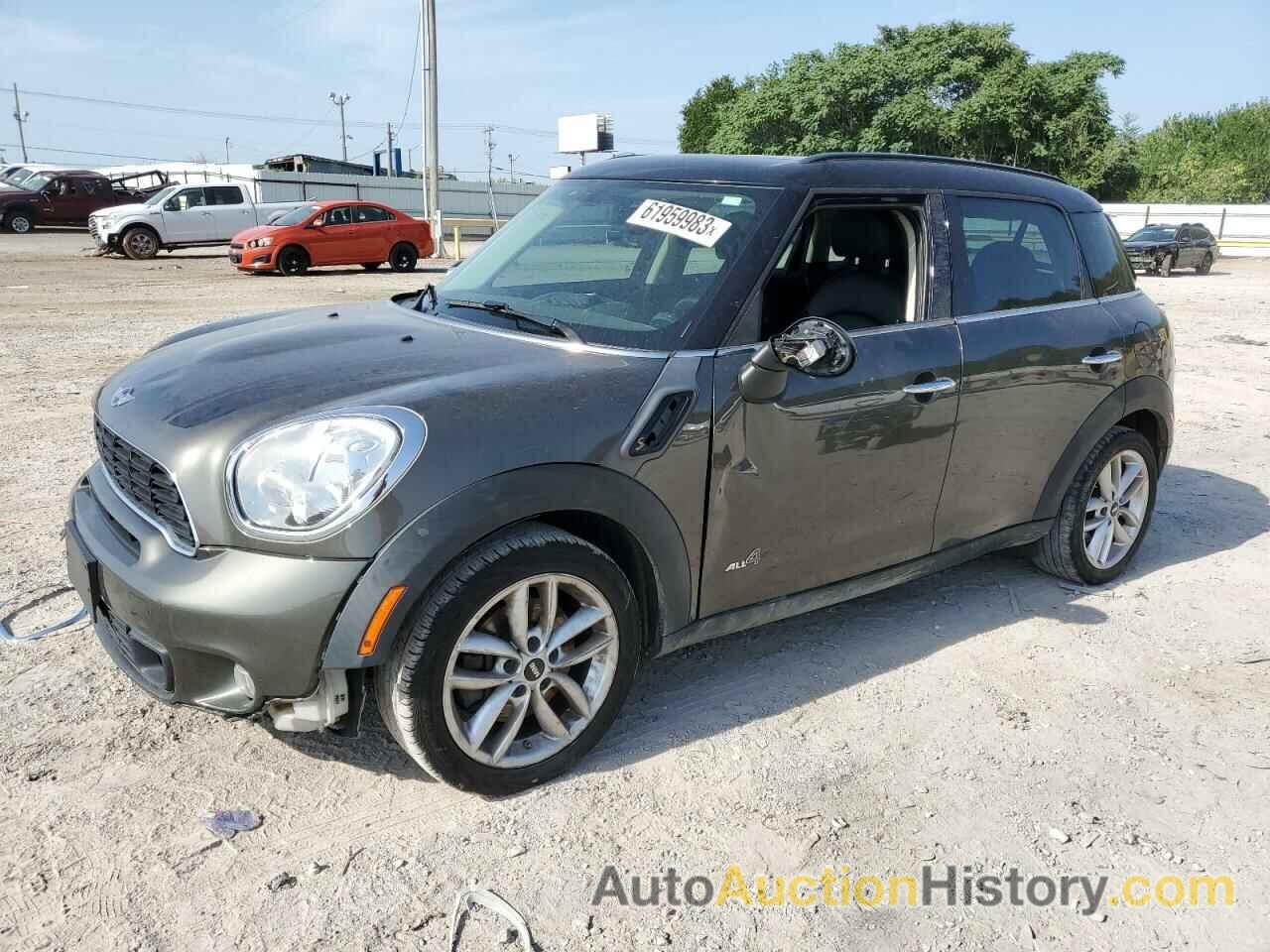 2014 MINI COOPER S COUNTRYMAN, WMWZC5C58EWP40982