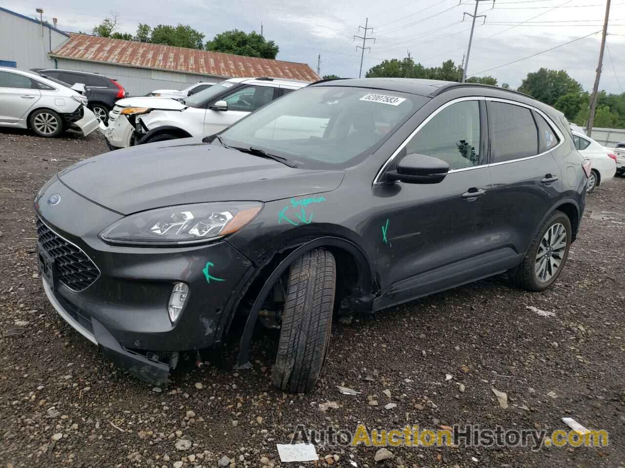 2020 FORD ESCAPE TITANIUM, 1FMCU9J9XLUA08652