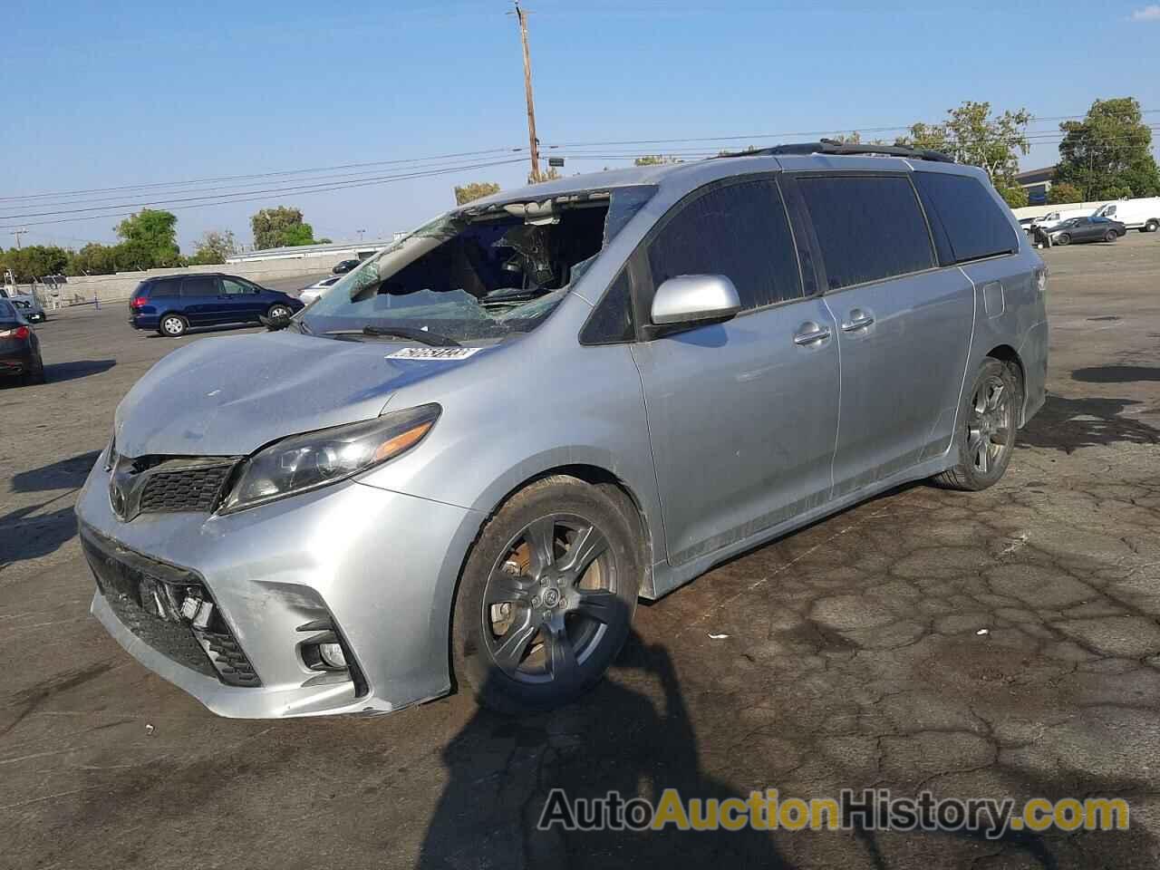 2019 TOYOTA SIENNA SE, 5TDXZ3DC4KS981539