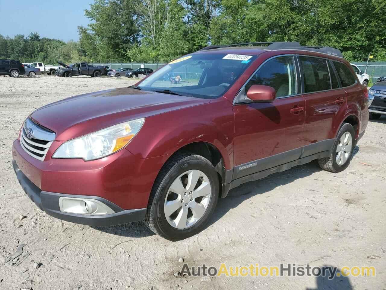 2012 SUBARU OUTBACK 2.5I PREMIUM, 4S4BRBBC6C3223689