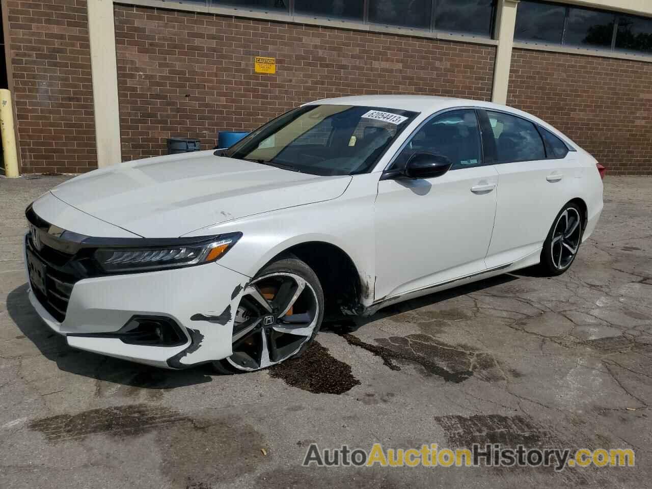 2021 HONDA ACCORD SPORT, 1HGCV1F33MA105736