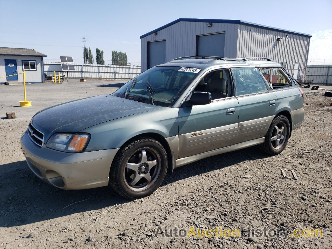 2001 SUBARU LEGACY OUTBACK LIMITED, 4S3BH686417615866