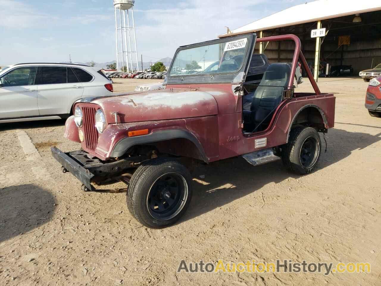 1981 JEEP CJ CJ5, 1JCBM85A8BT017125