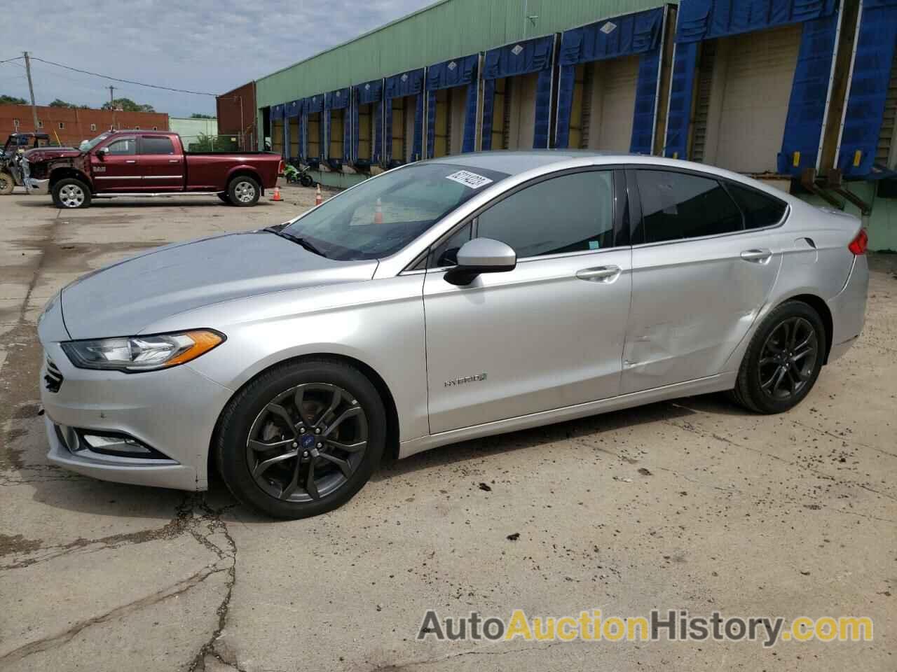 2018 FORD FUSION SE HYBRID, 3FA6P0LU2JR249170