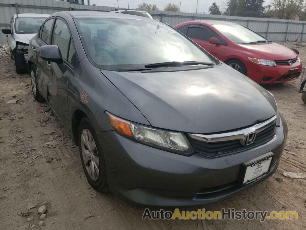 2012 HONDA CIVIC LX, 19XFB2F59CE075603