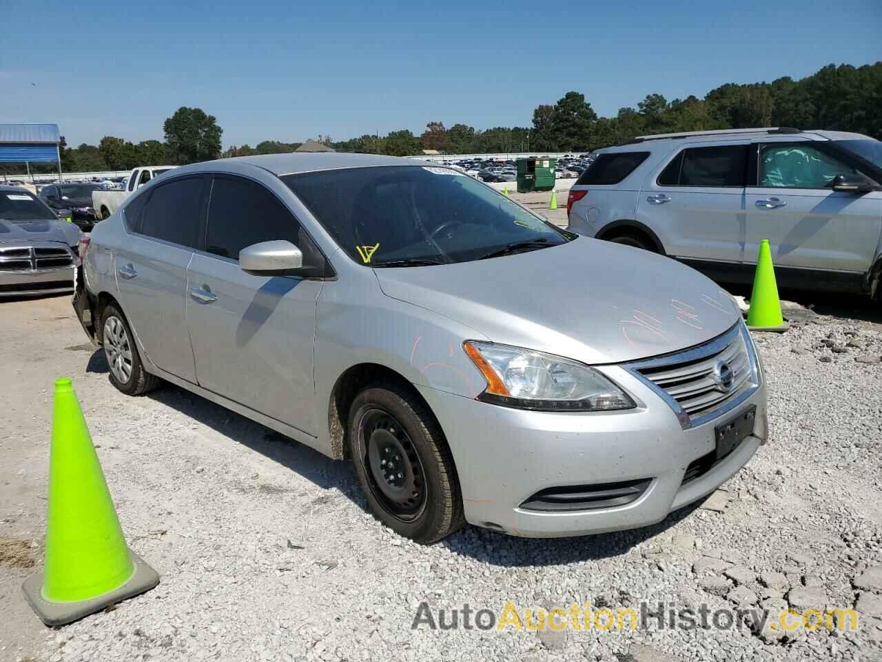 2014 NISSAN SENTRA S, 3N1AB7AP6EY235067