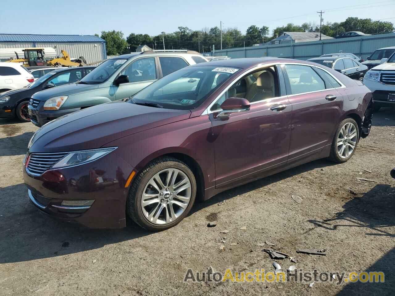 2013 LINCOLN MKZ HYBRID, 3LN6L2LU5DR827540