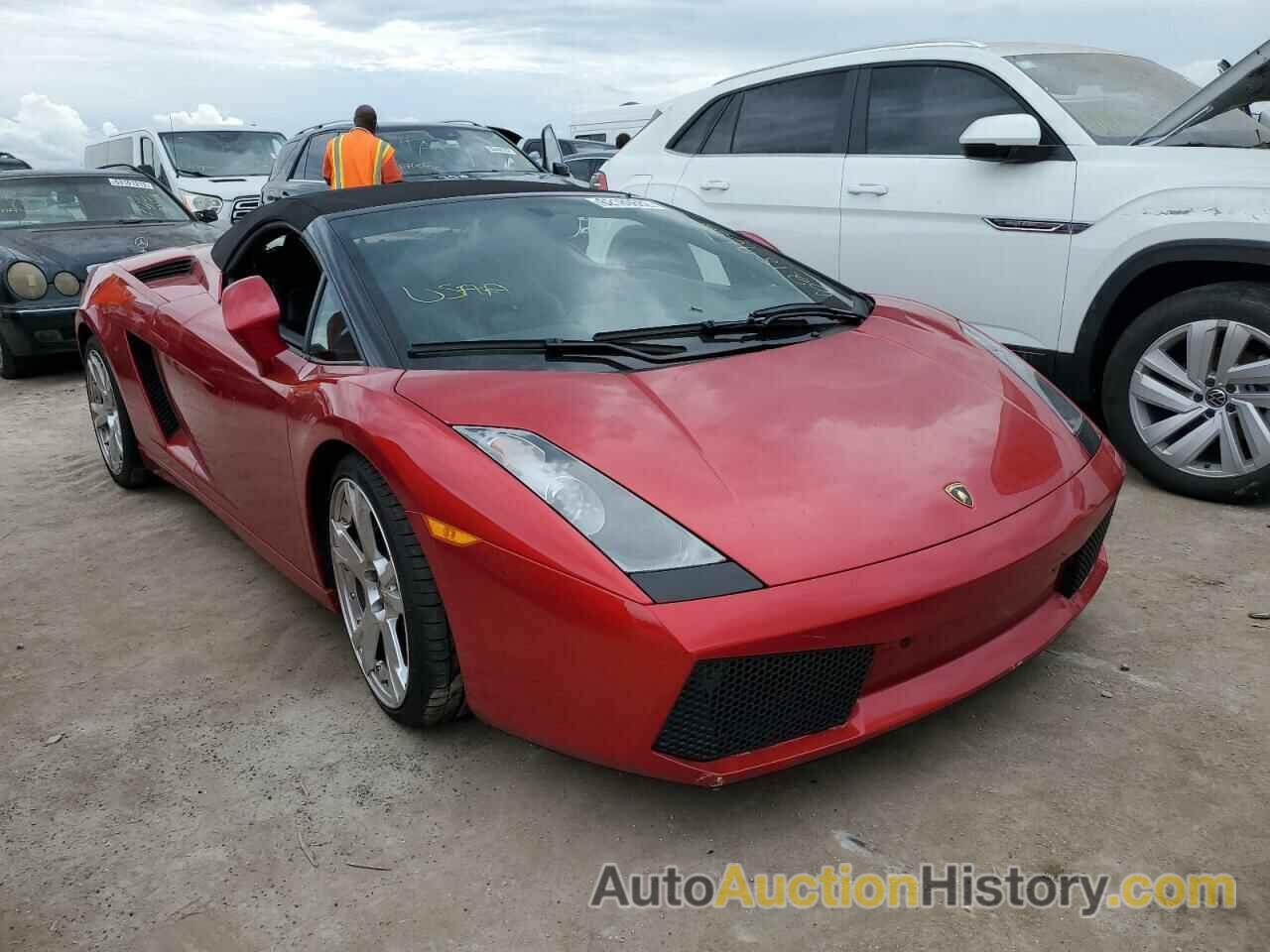 2008 LAMBORGHINI ALL MODELS SPYDER, ZHWGU22T08LA06942