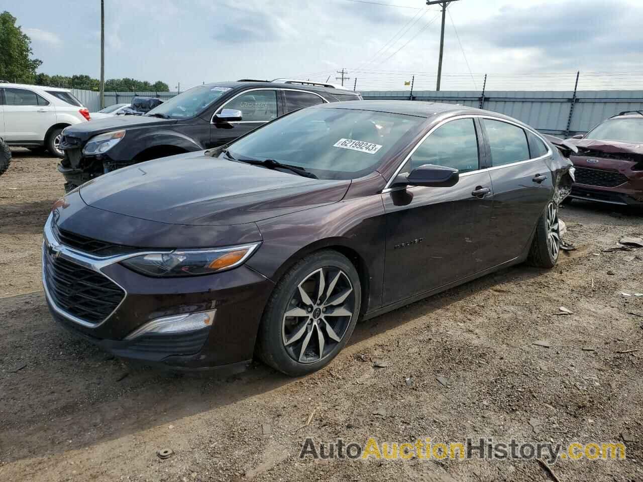 2020 CHEVROLET MALIBU RS, 1G1ZG5ST1LF135442