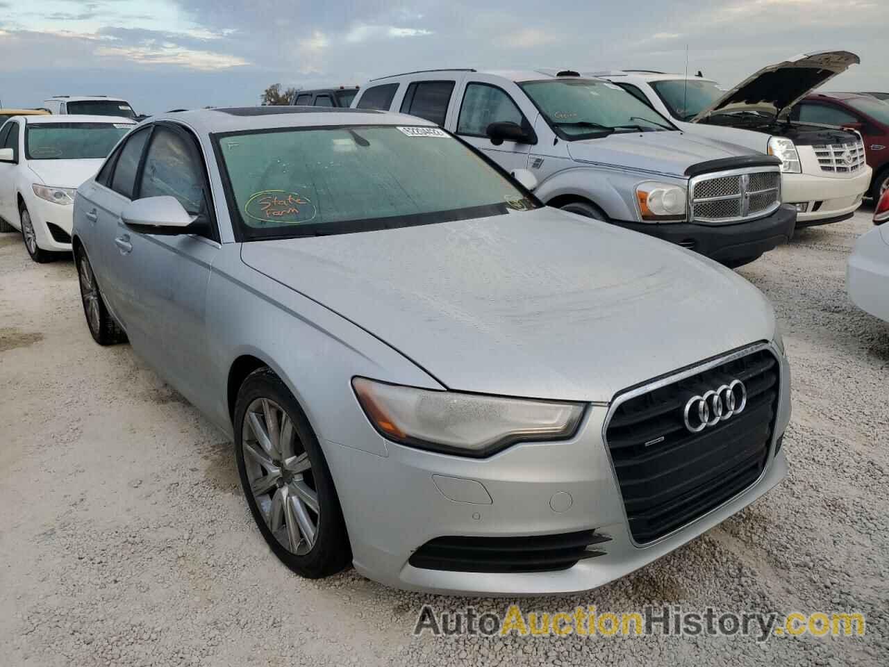 2014 AUDI A6 PREMIUM PLUS, WAUGFAFC3EN081474