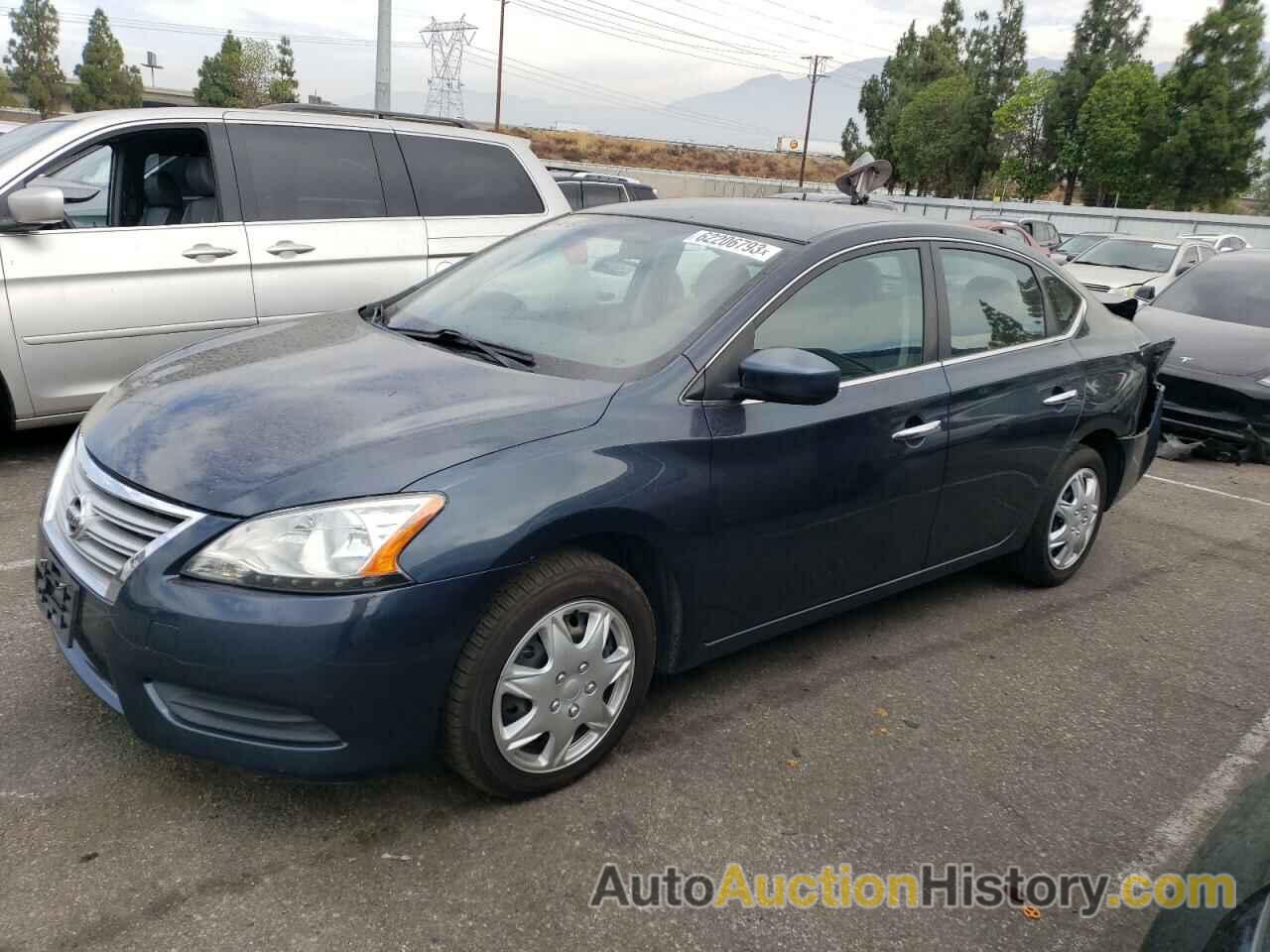 2015 NISSAN SENTRA S, 3N1AB7AP0FY233297