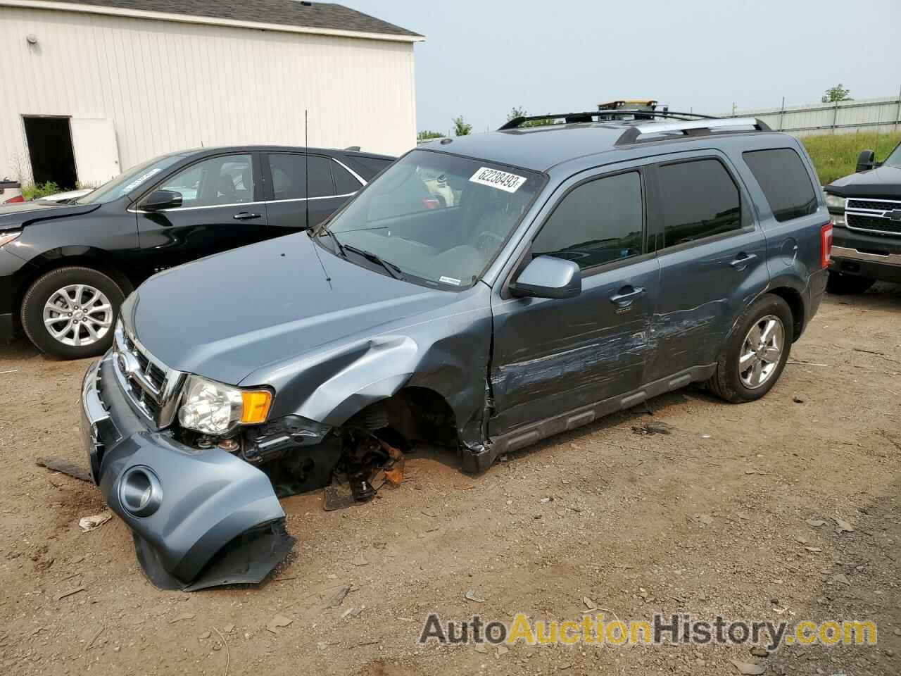 2011 FORD ESCAPE LIMITED, 1FMCU0E71BKA67586