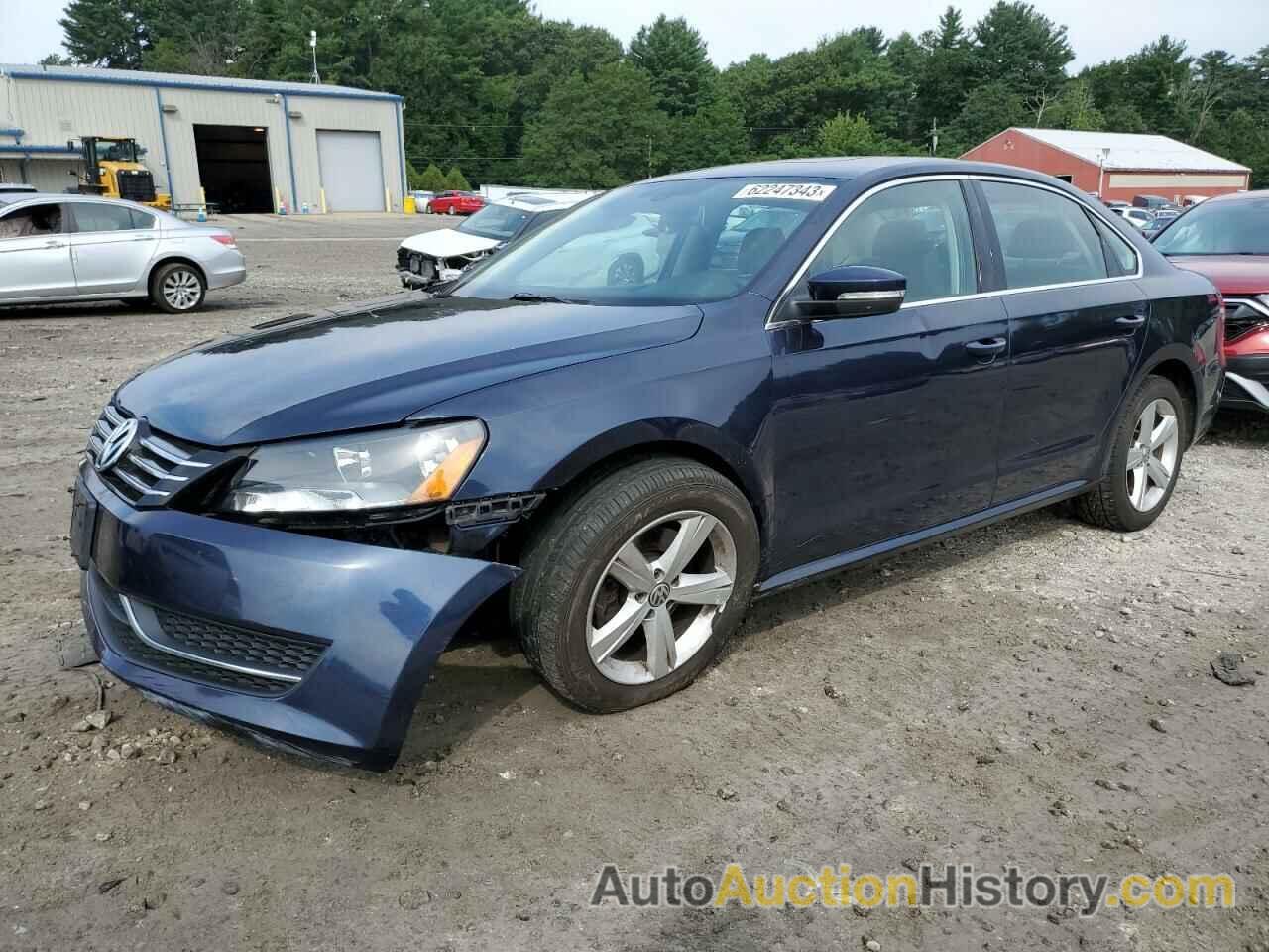 2013 VOLKSWAGEN PASSAT SE, 1VWBP7A30DC086644