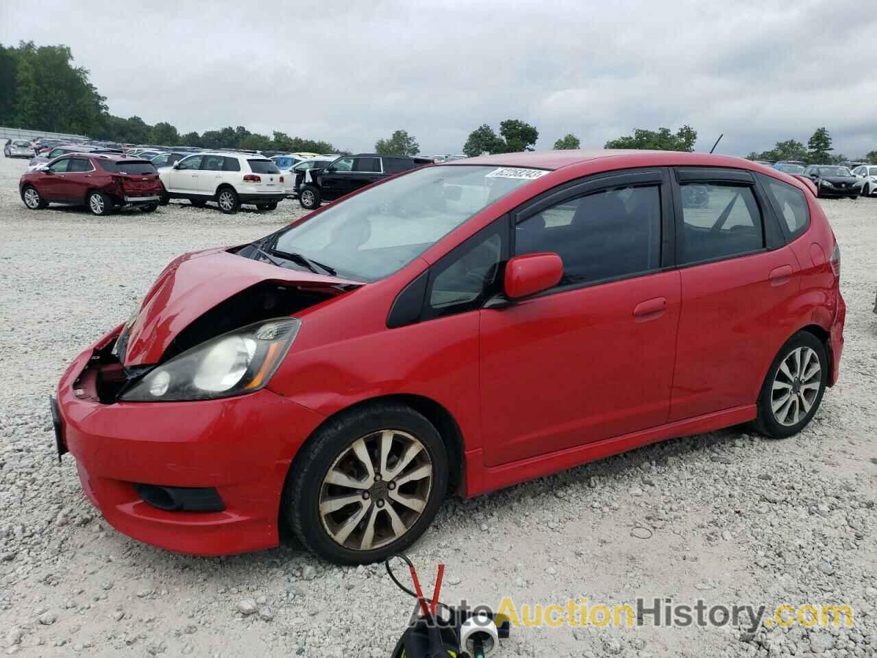 2012 HONDA FIT SPORT, JHMGE8H58CC022621