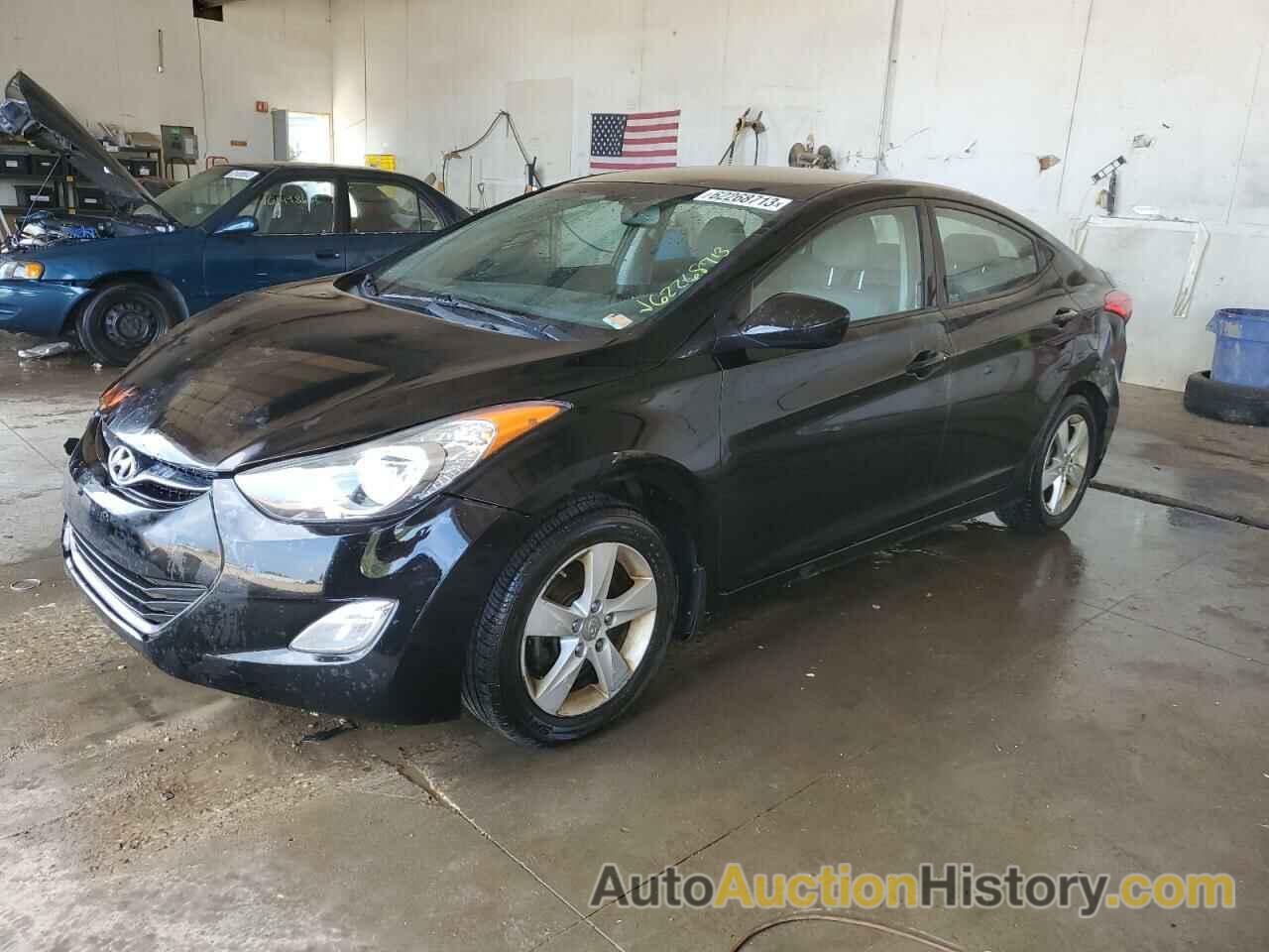 2013 HYUNDAI ELANTRA GLS, KMHDH4AE4DU834620