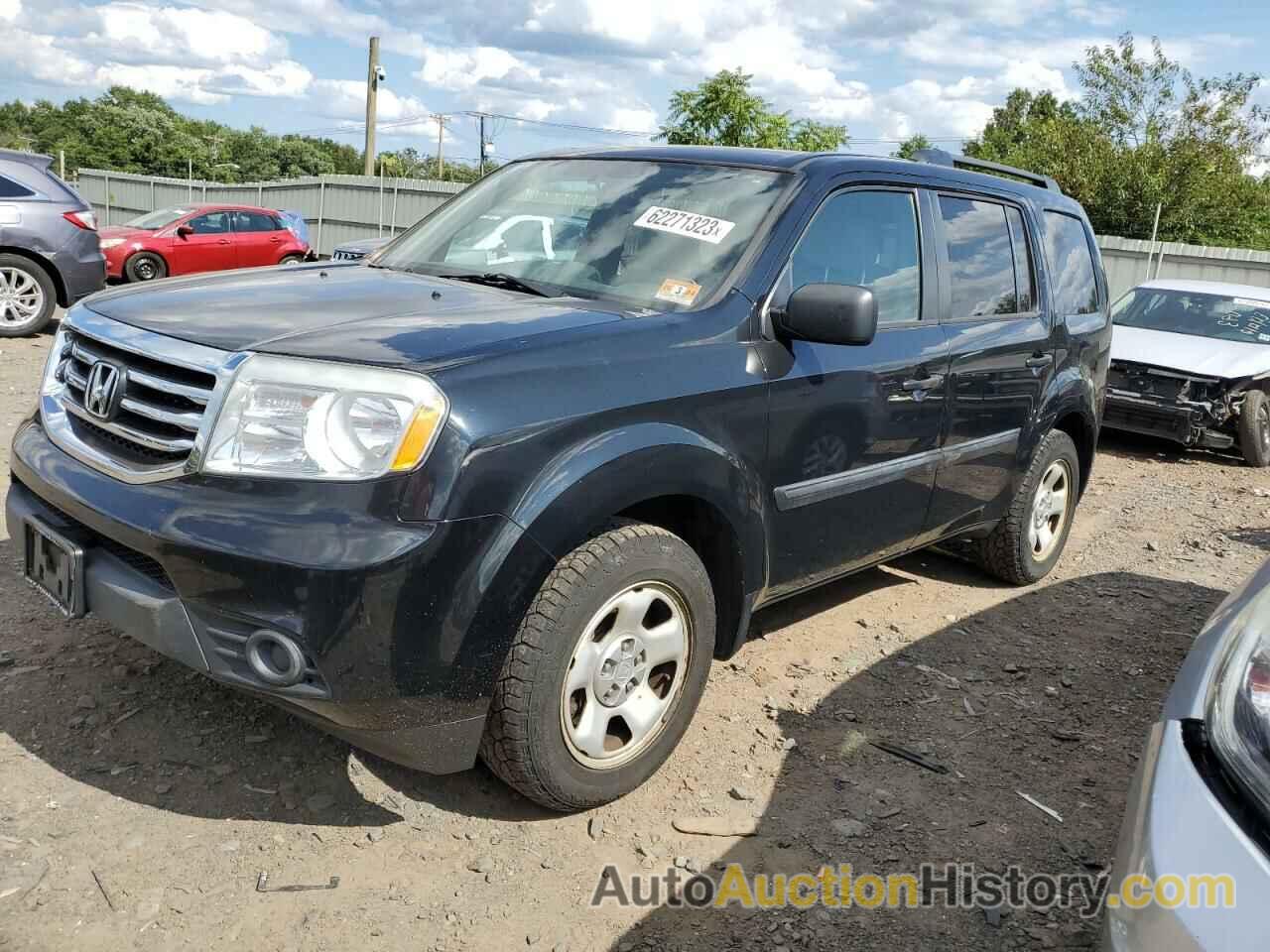 2015 HONDA PILOT LX, 5FNYF4H23FB062064