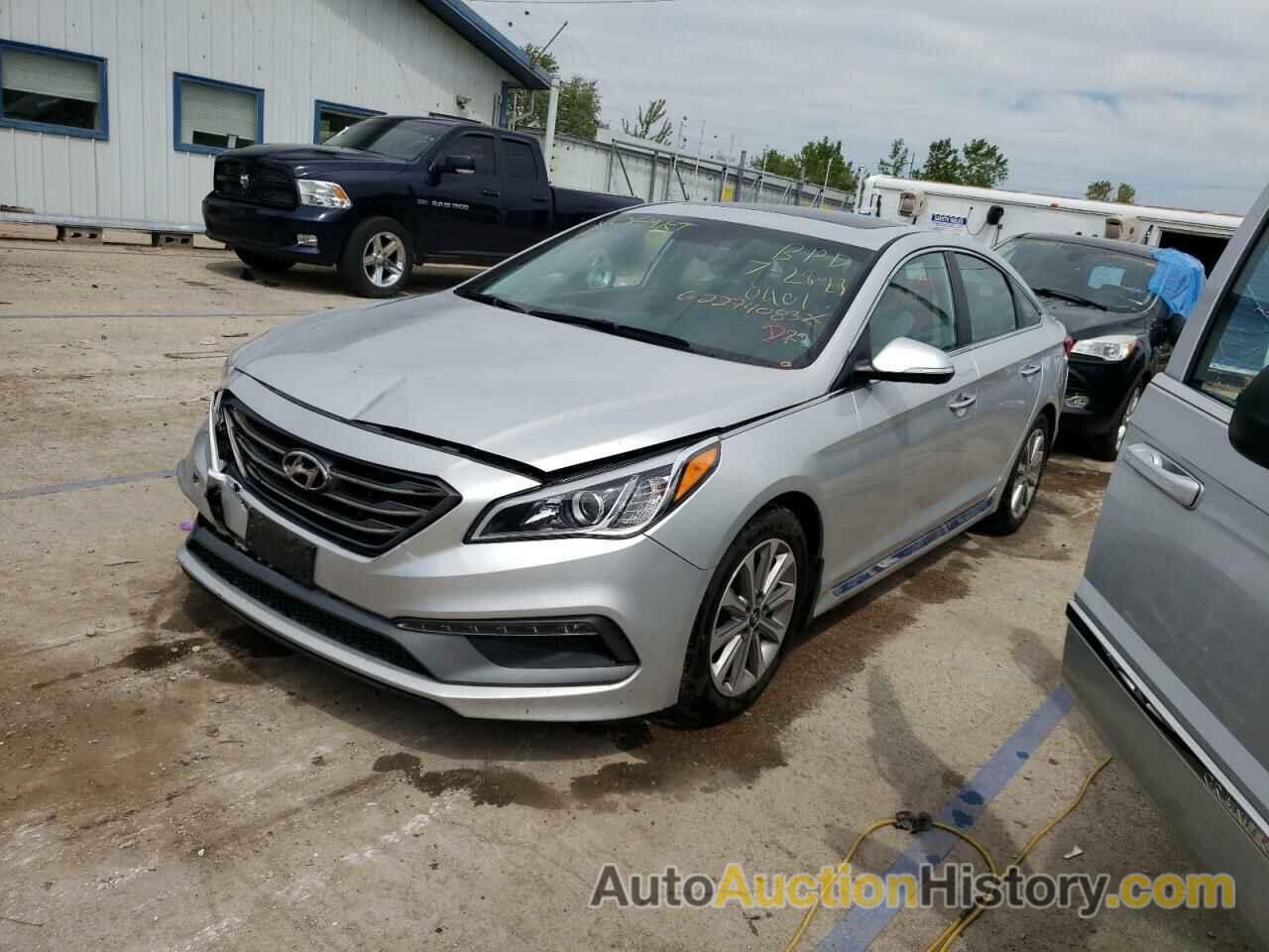 2017 HYUNDAI SONATA SPORT, 5NPE34AF3HH580401