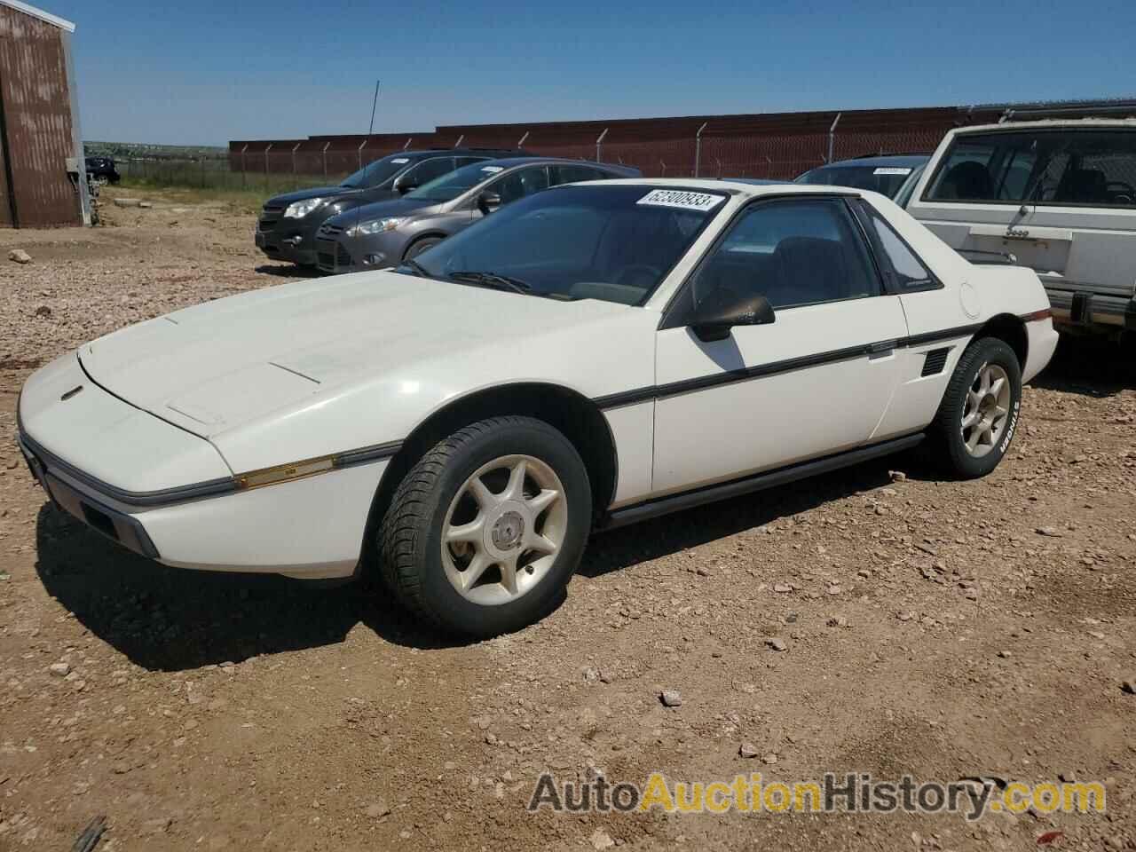 1985 PONTIAC FIERO SE, 1G2PF3797FP235616