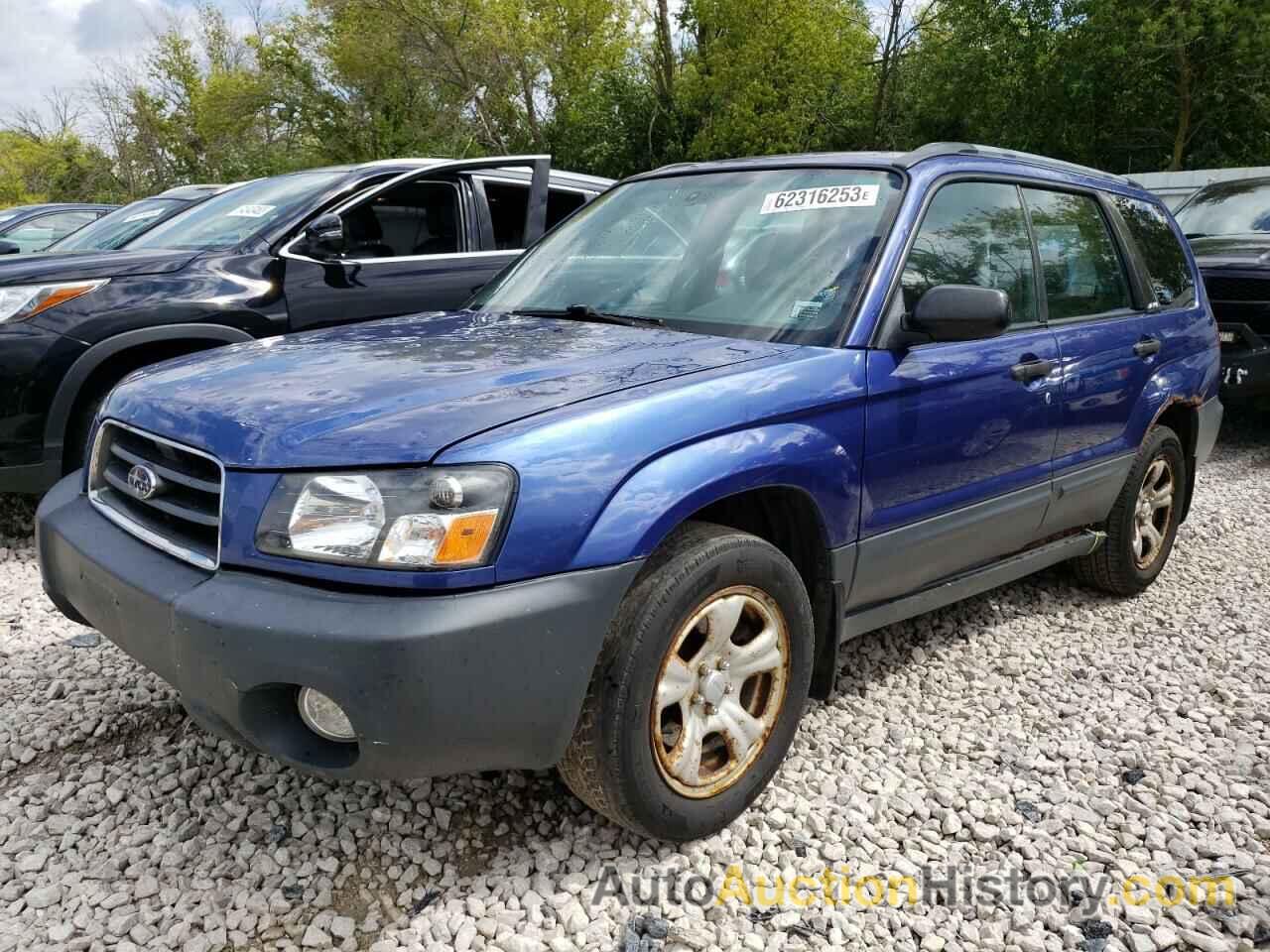 2003 SUBARU FORESTER 2.5X, JF1SG63633H727393