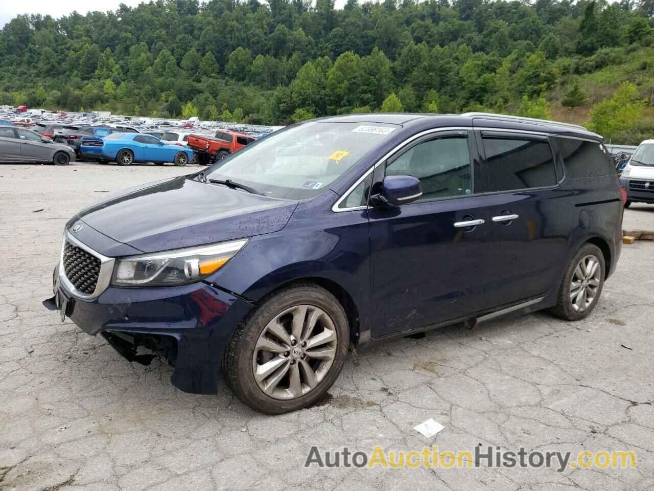 2018 KIA SEDONA SXL, KNDME5C10J6365247