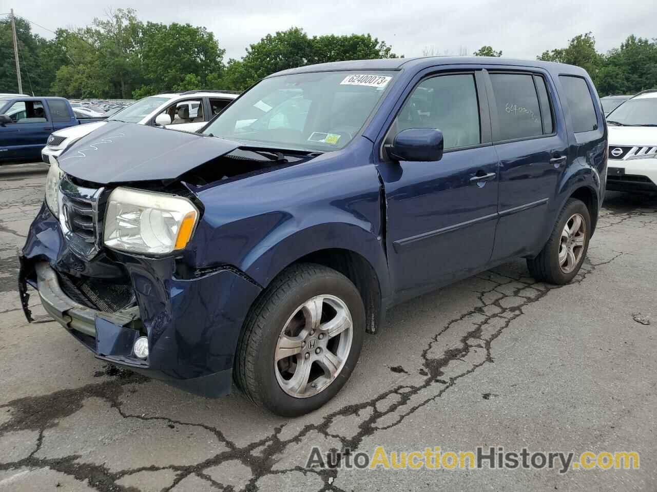 2013 HONDA PILOT EXL, 5FNYF4H51DB069330