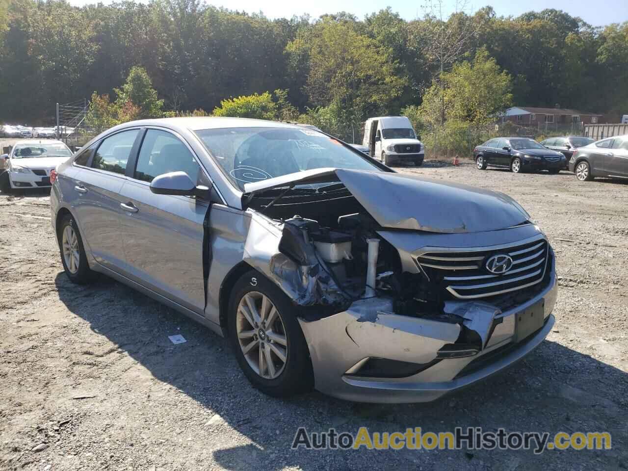 2015 HYUNDAI SONATA SE, 5NPE24AFXFH000805