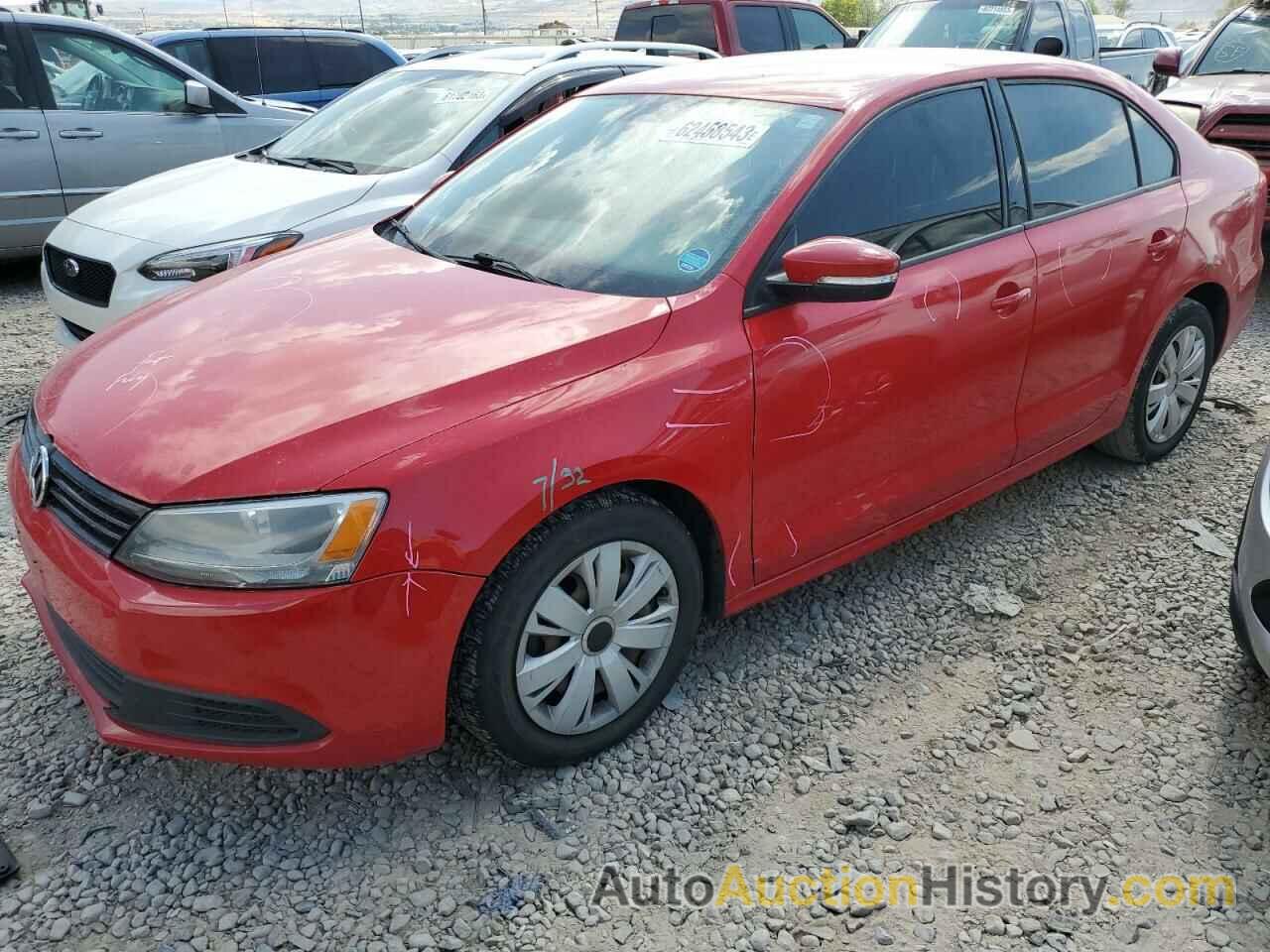 2012 VOLKSWAGEN JETTA SE, 3VWDX7AJ3CM349990