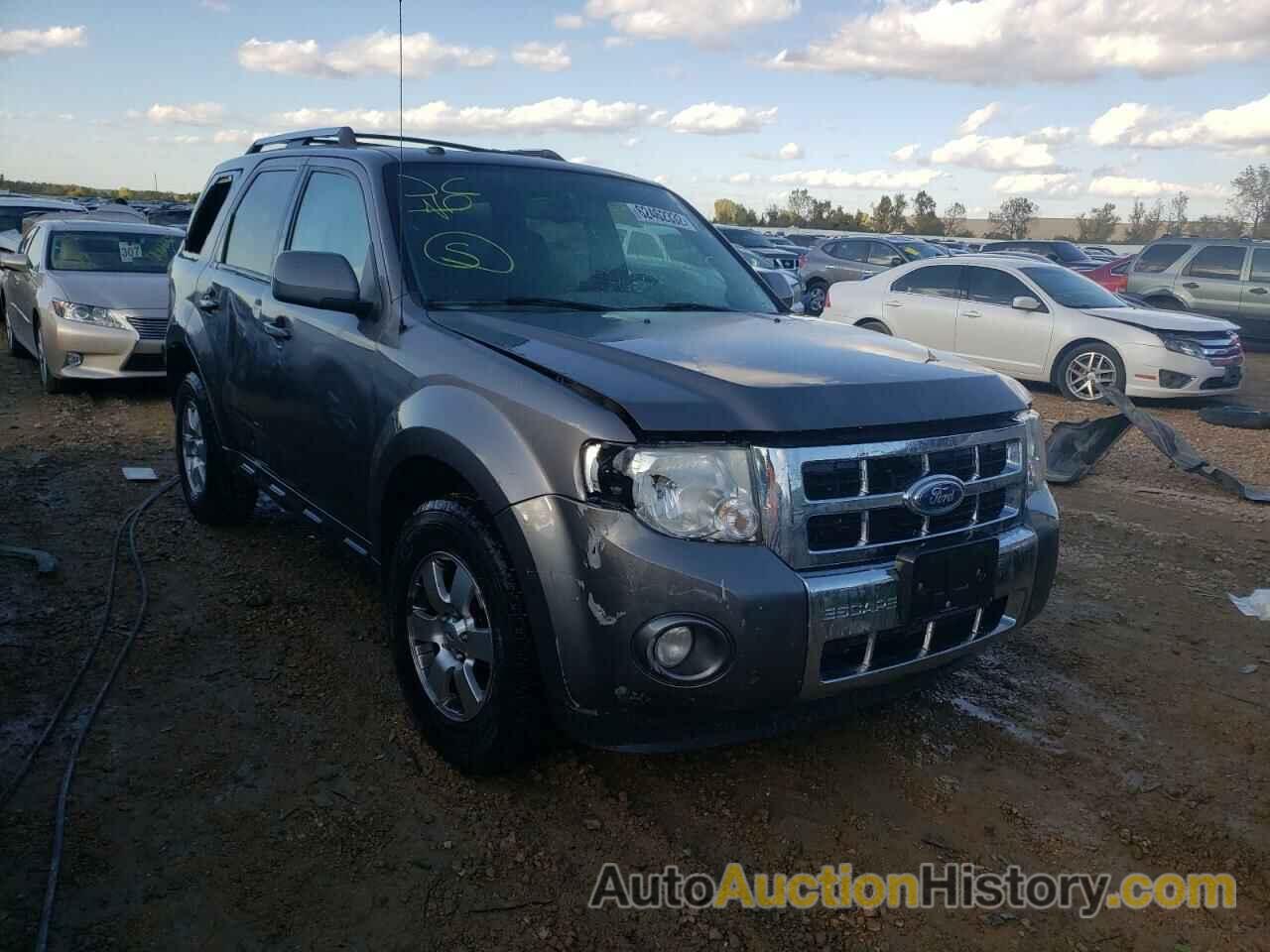 2012 FORD ESCAPE LIMITED, 1FMCU0EG7CKB63398