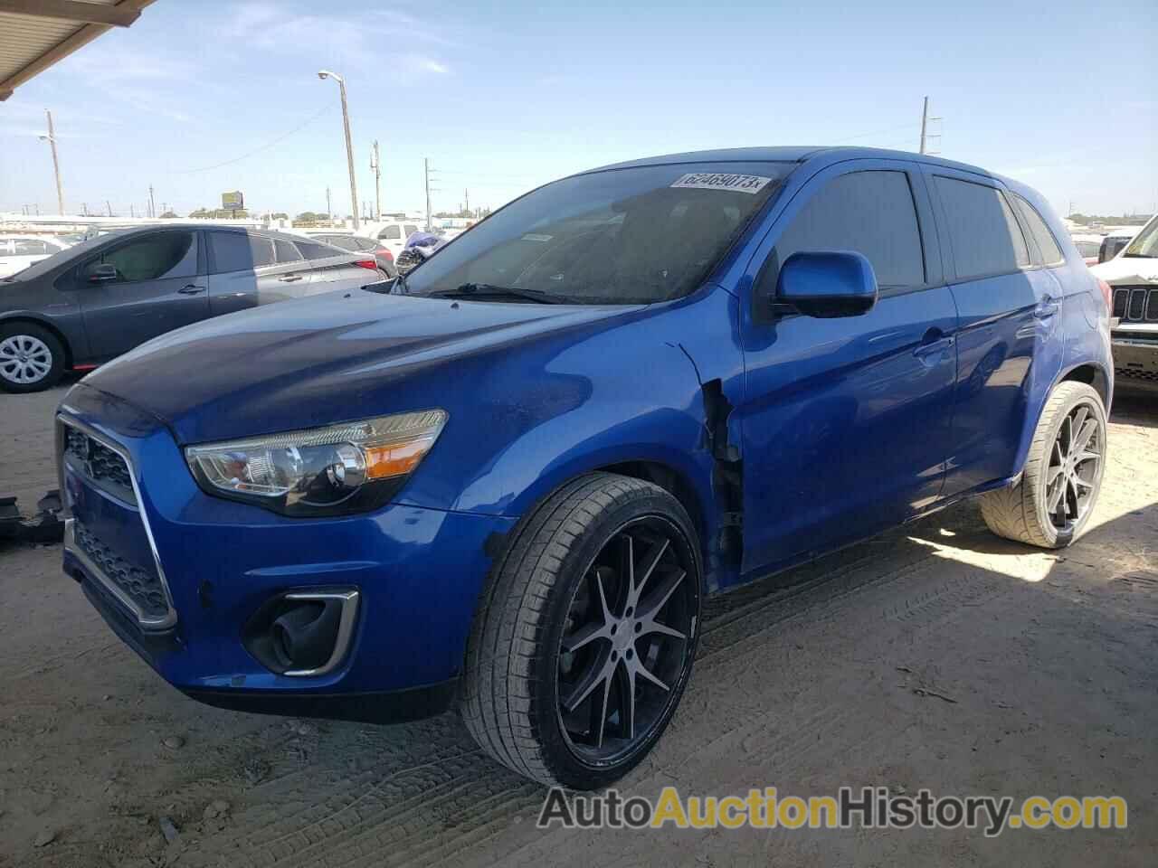 2015 MITSUBISHI OUTLANDER ES, 4A4AP3AU7FE043841