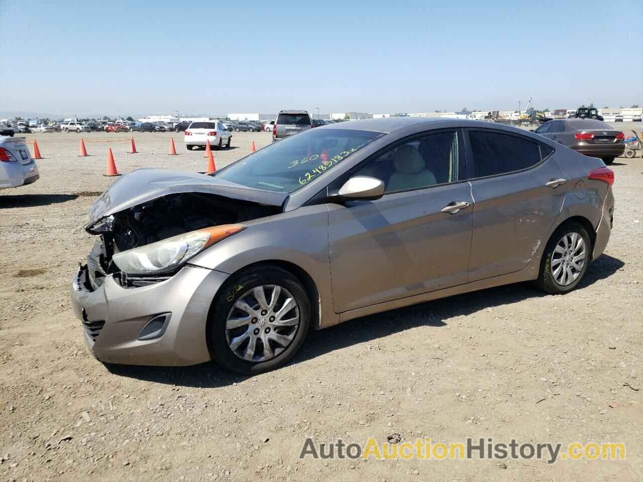 2013 HYUNDAI ELANTRA GLS, 5NPDH4AE4DH218995