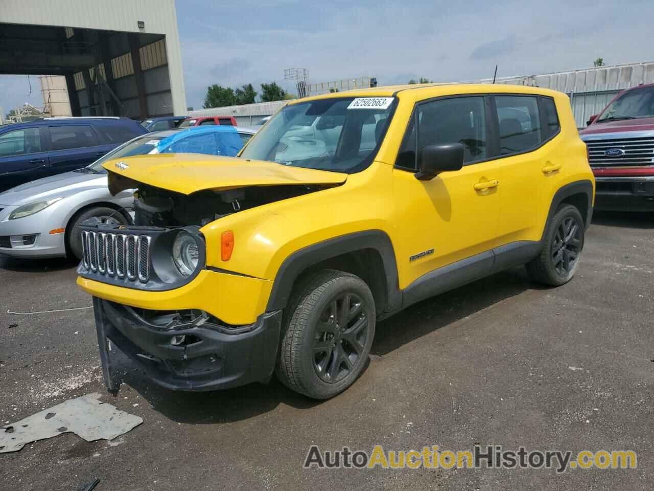 2016 JEEP RENEGADE SPORT, ZACCJBAT7GPE28246