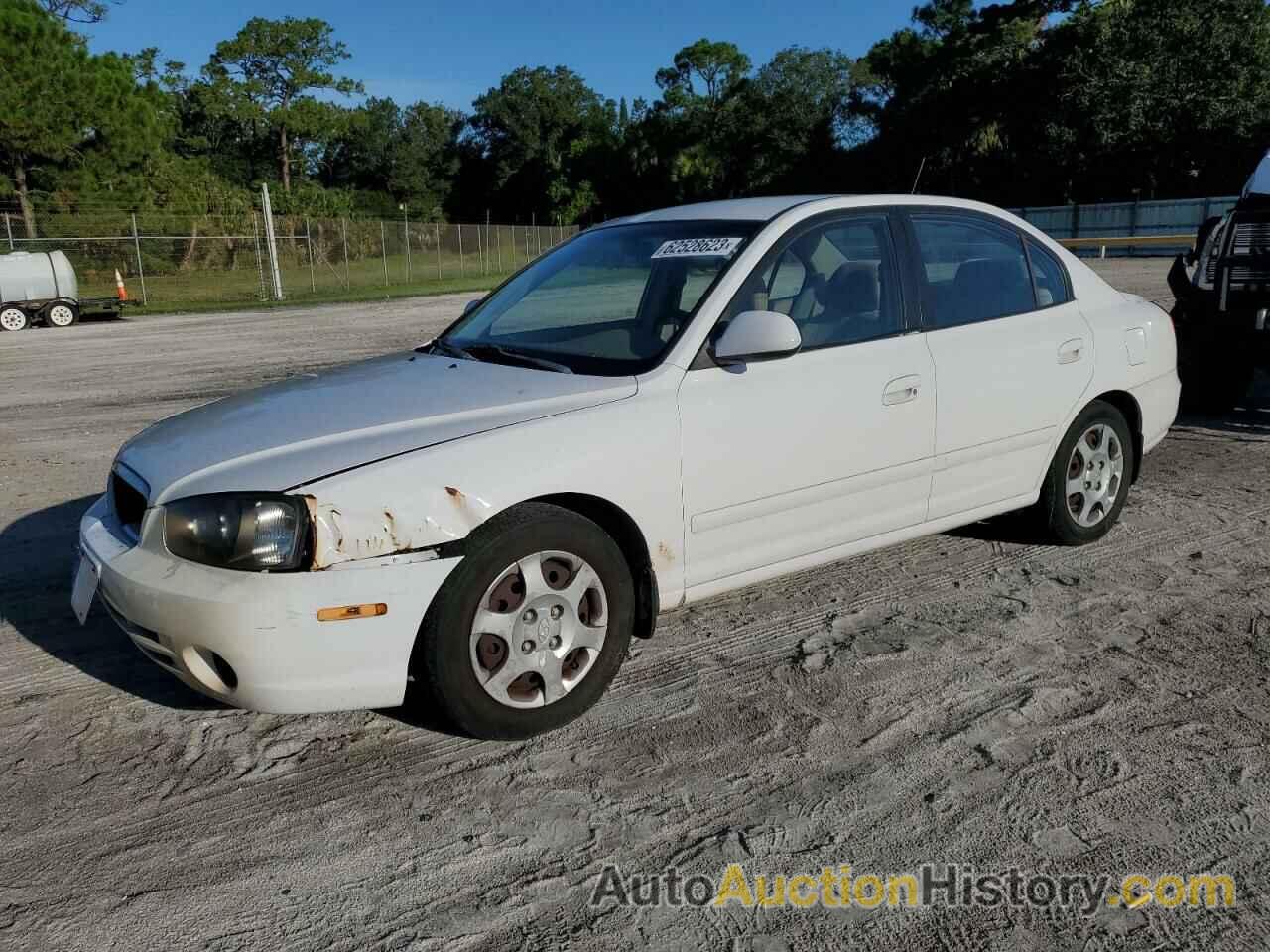 2002 HYUNDAI ELANTRA GLS, KMHDN45DX2U417672