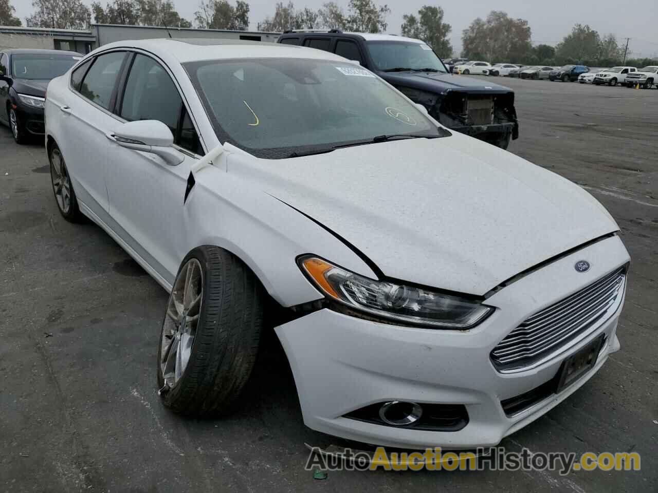 2013 FORD FUSION TITANIUM, 3FA6P0K90DR325065