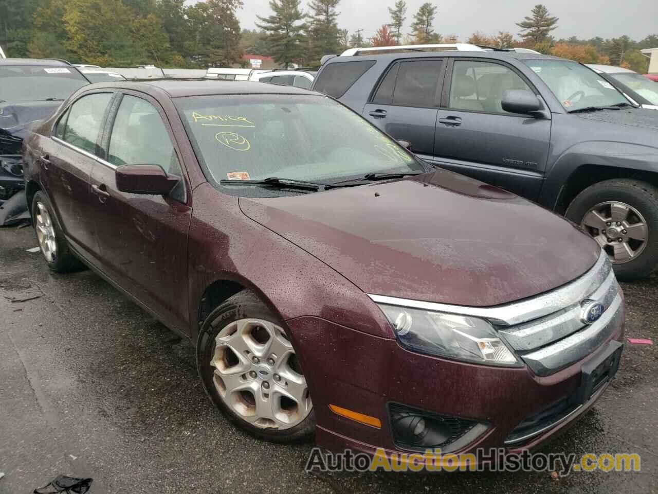 2011 FORD FUSION SE, 3FAHP0HA4BR101532