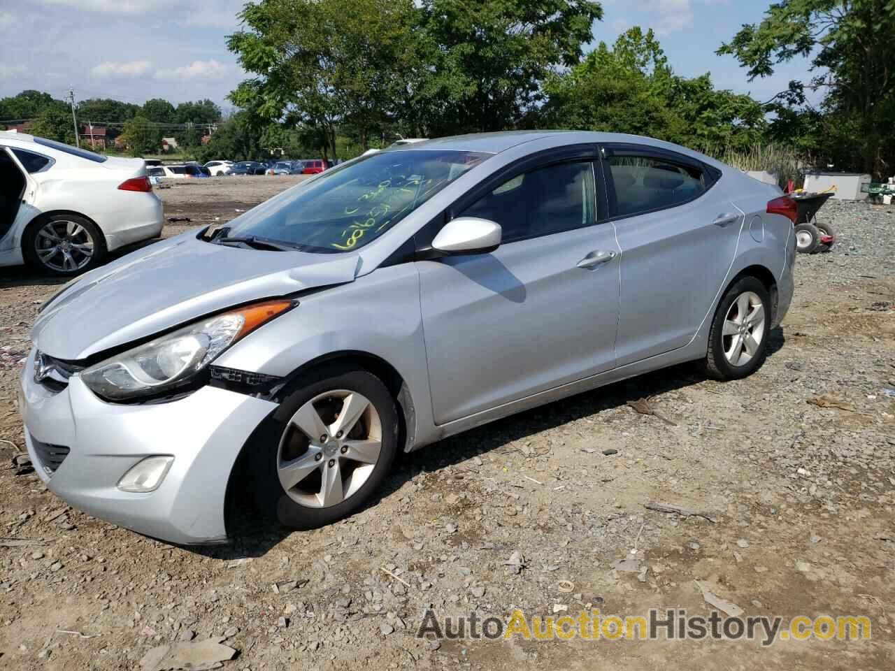 2012 HYUNDAI ELANTRA GLS, 5NPDH4AE4CH105742