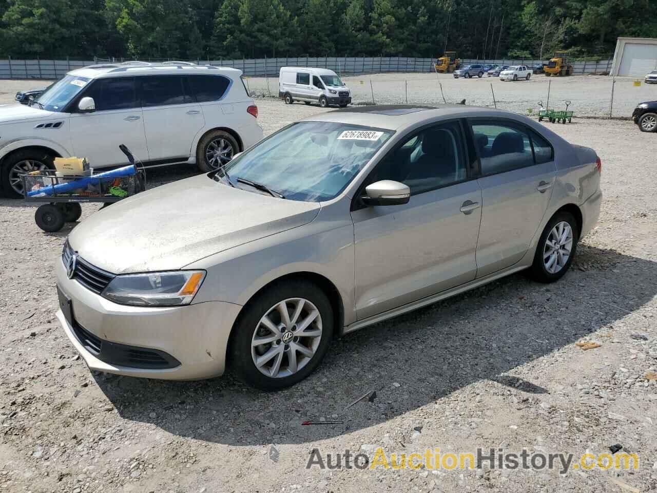 2012 VOLKSWAGEN JETTA SE, 3VWDP7AJ7CM463118