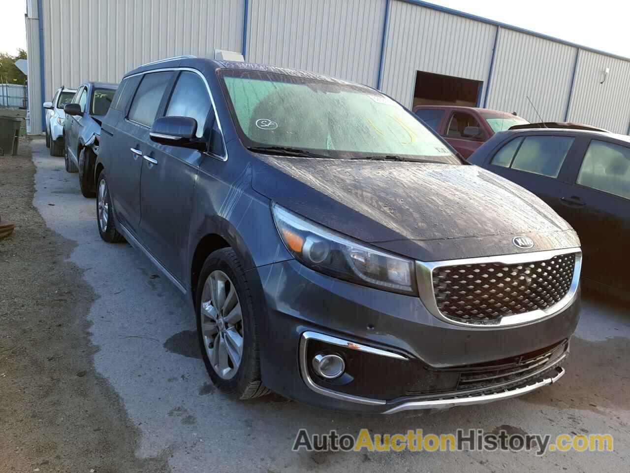 2017 KIA SEDONA SXL, KNDME5C16H6343960