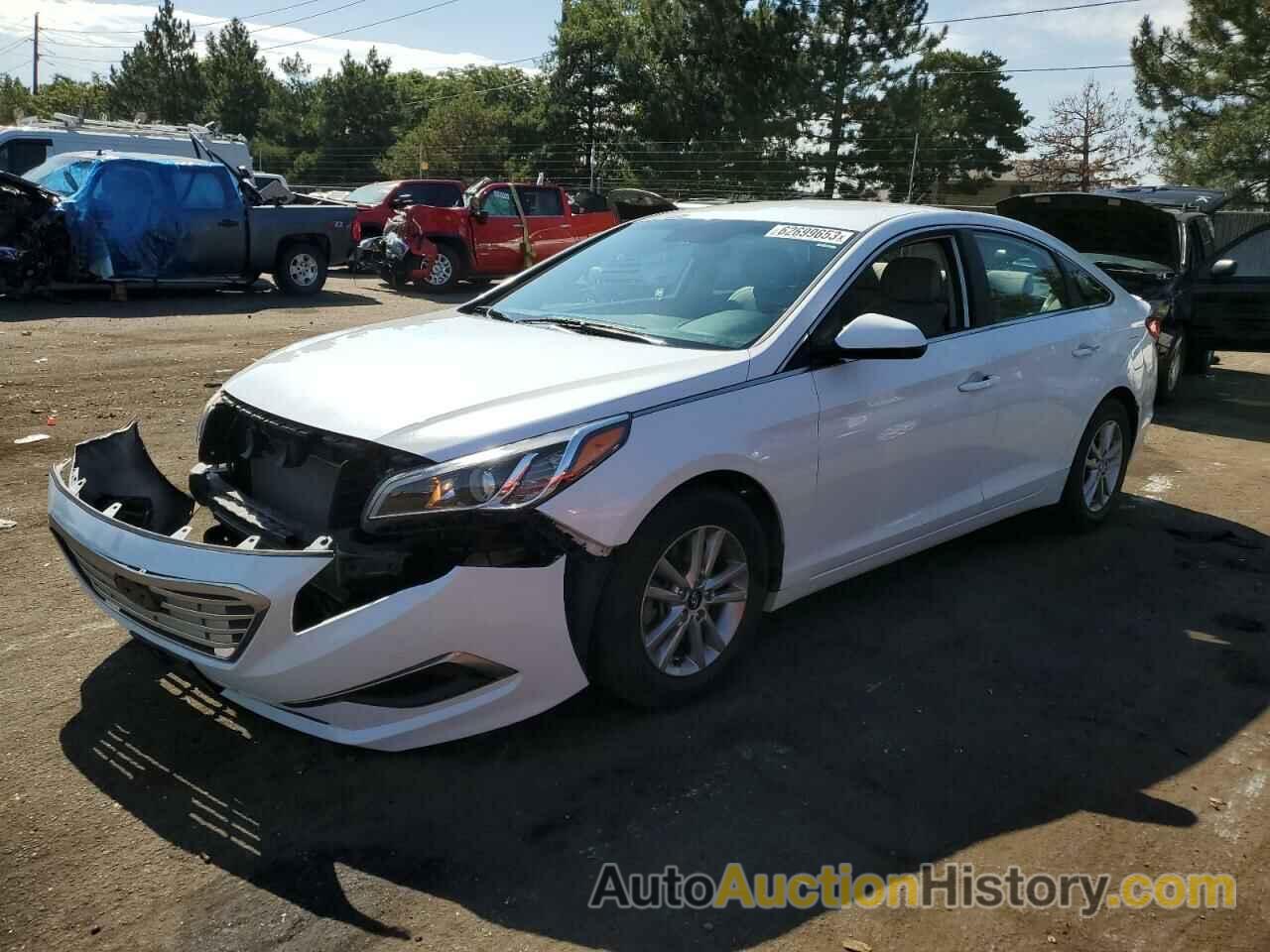 2017 HYUNDAI SONATA SE, 5NPE24AFXHH584853