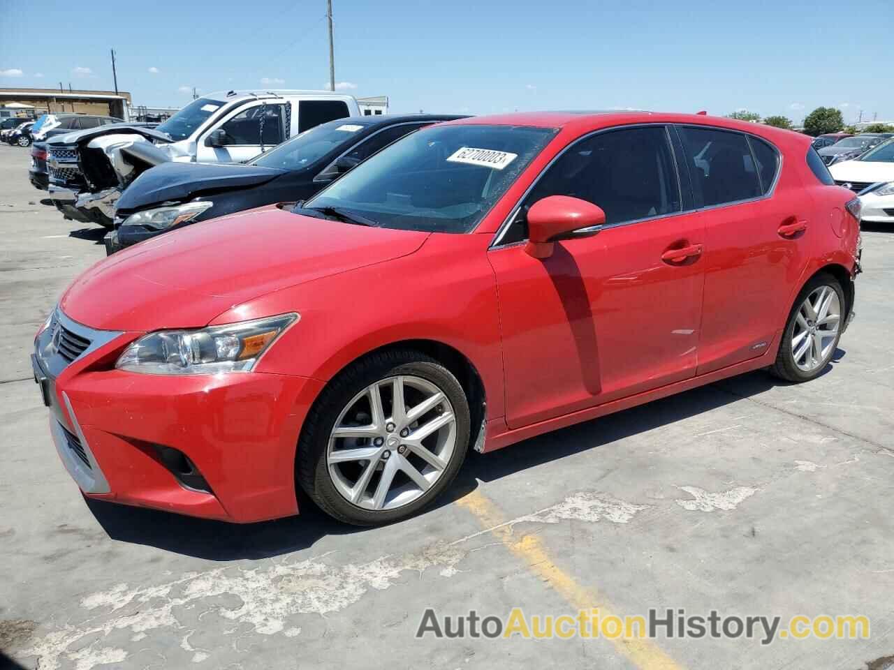 2015 LEXUS CT 200 200, JTHKD5BH6F2223216