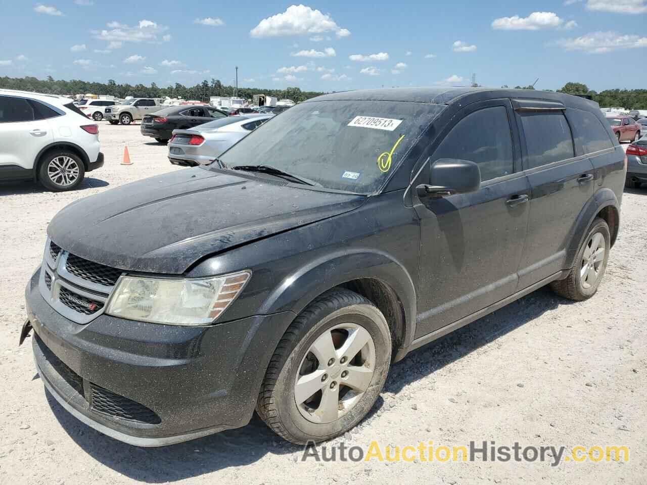 2013 DODGE JOURNEY SE, 3C4PDCAB9DT623680