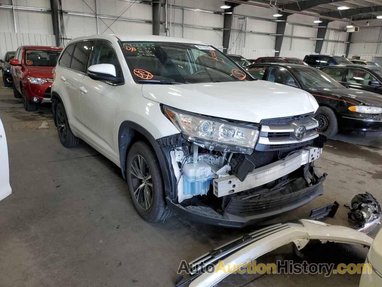 2018 TOYOTA HIGHLANDER LE, 5TDBZRFH6JS494041