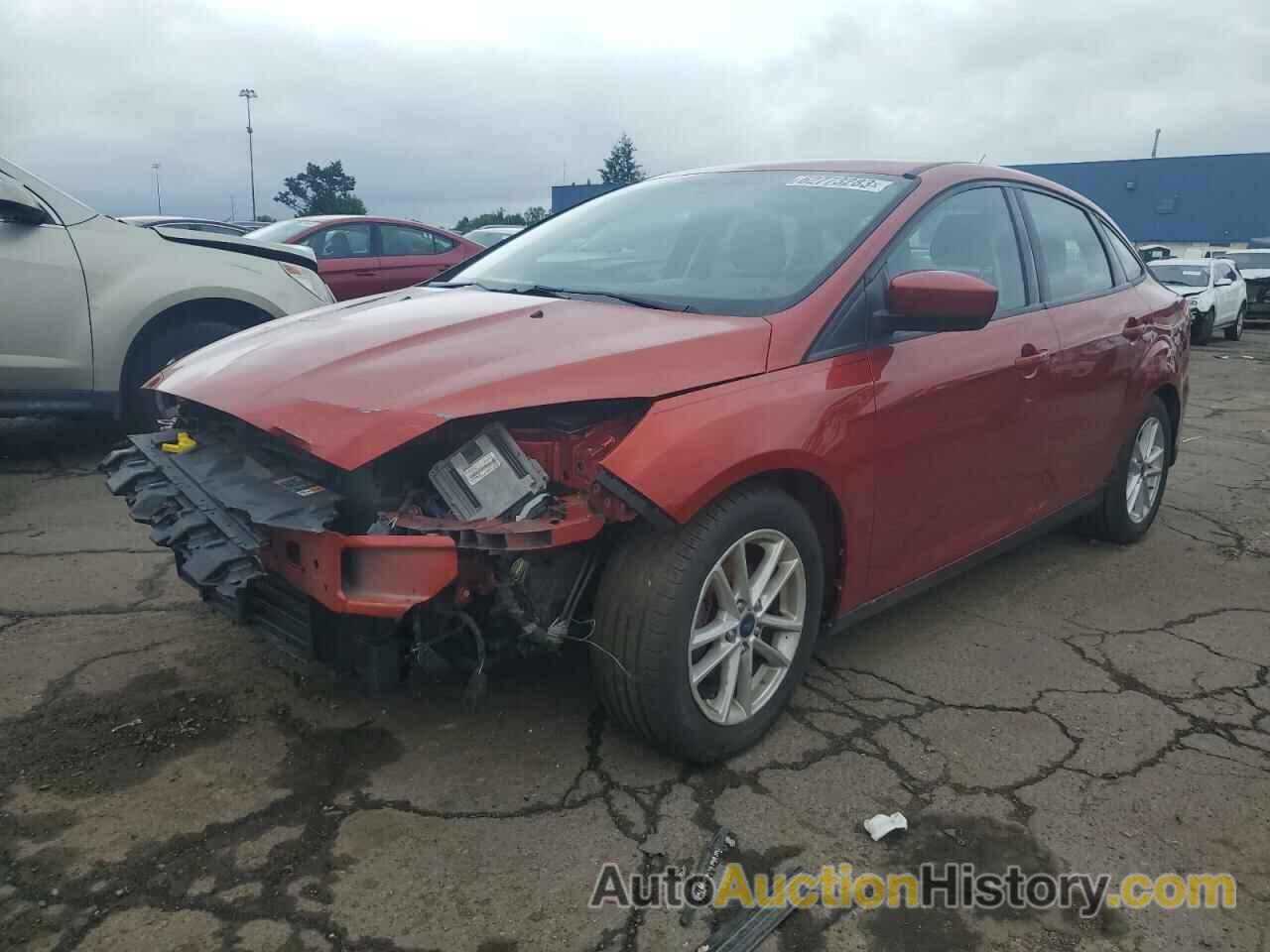 2018 FORD FOCUS SE, 1FADP3FE4JL330389