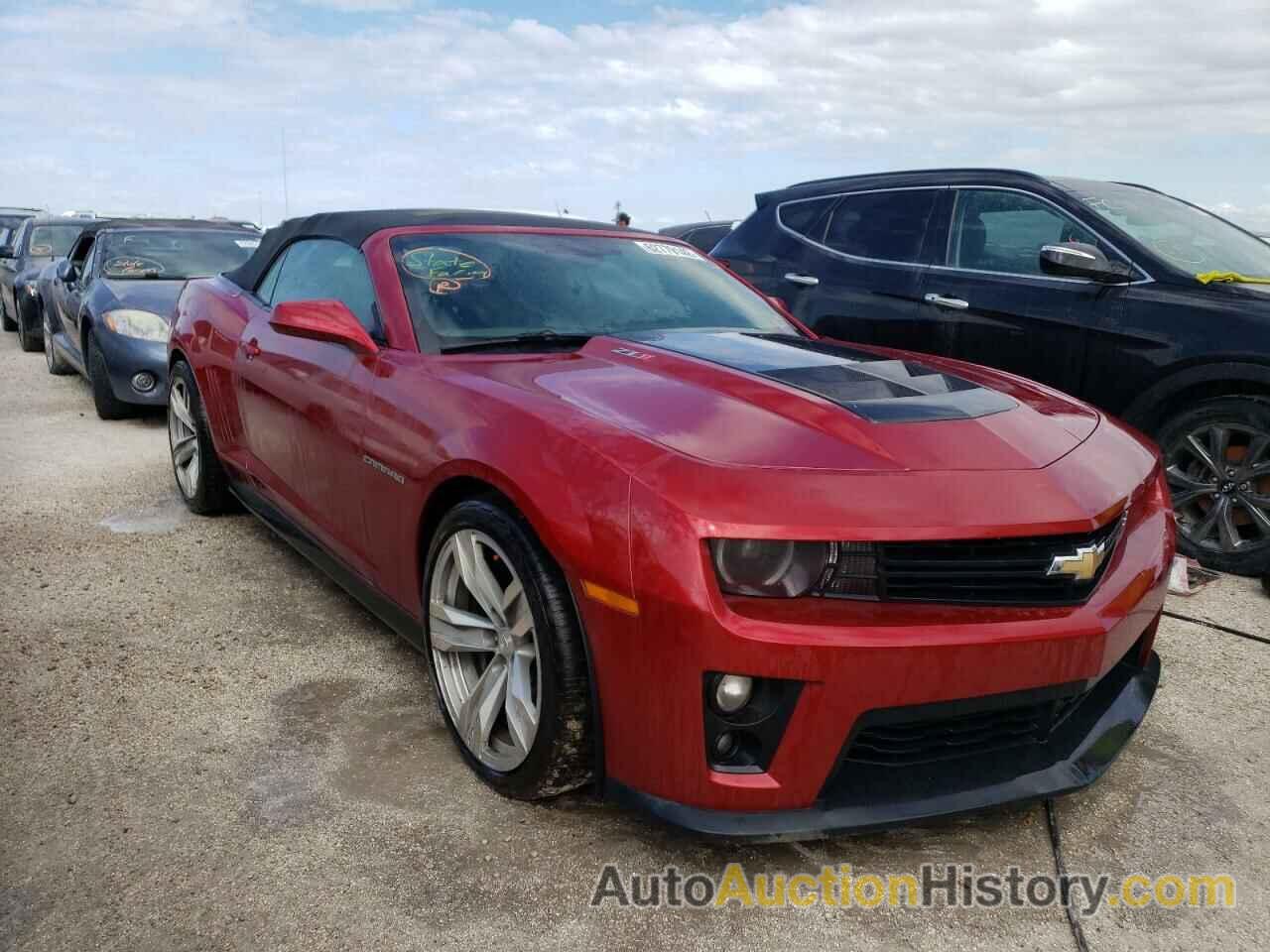 2013 CHEVROLET CAMARO ZL1, 2G1FL3DP7D9804052