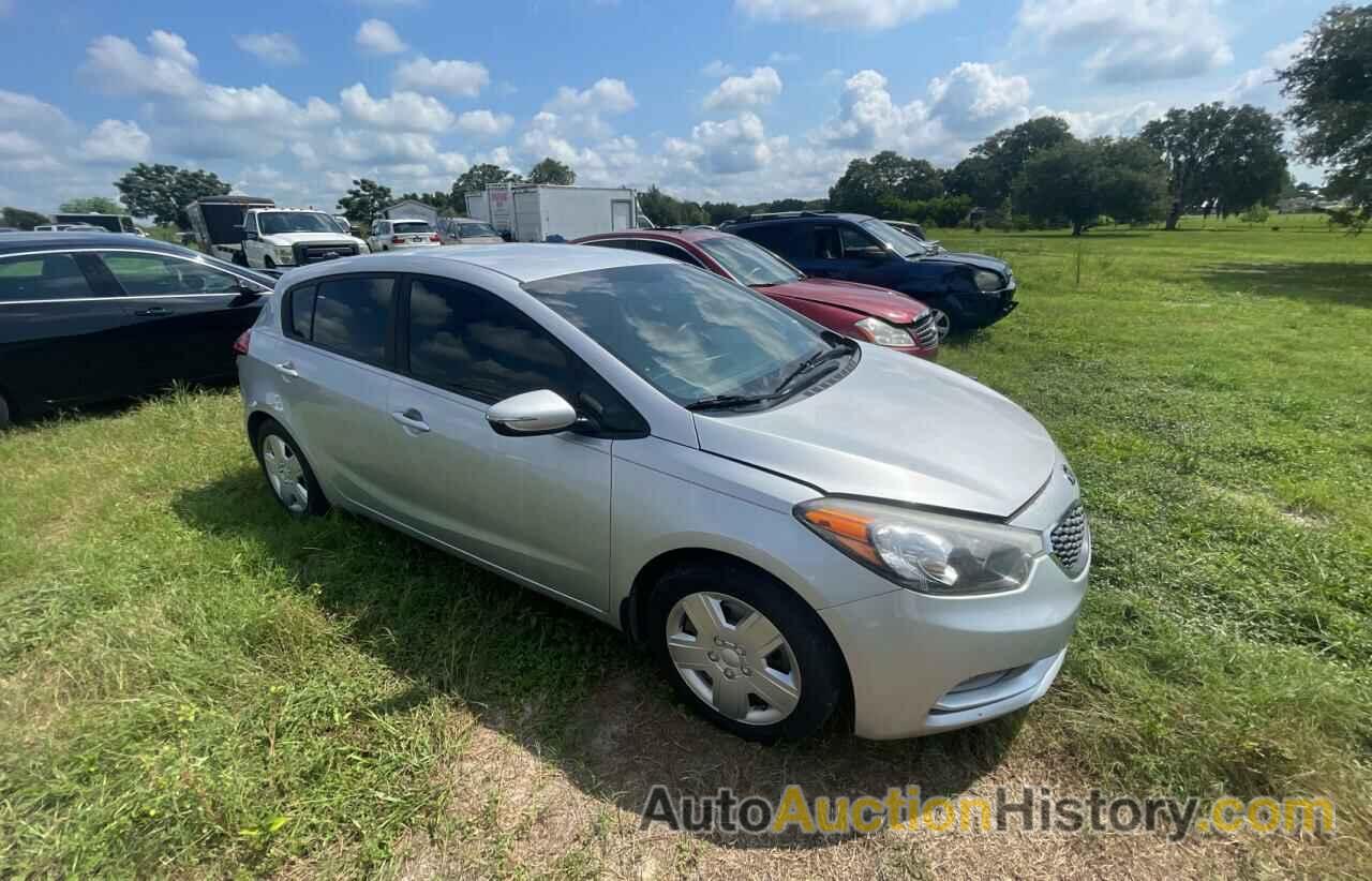 2016 KIA FORTE LX, KNAFK5A80G5637826