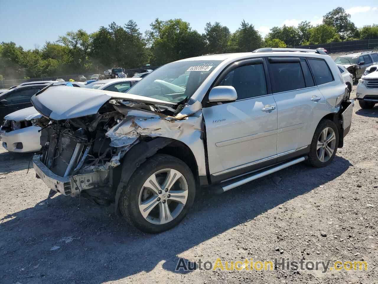 2012 TOYOTA HIGHLANDER LIMITED, 5TDDK3EH9CS120196